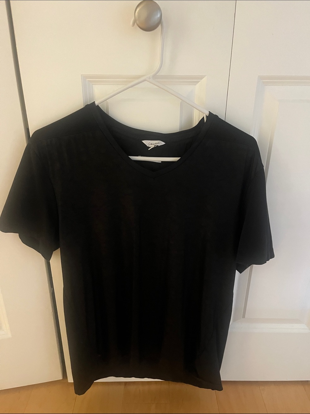 Calvin Klein Black V-Neck Top